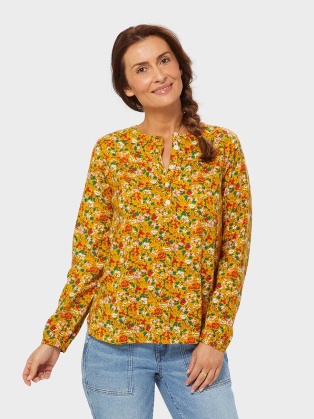 Duluth Women's Seawool Lightweight Flannel Blouse Size L EUC